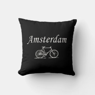 Amsterdamse retro fiets kussen