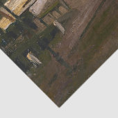 Amsterdamse Vissers's Harbour Storm van Vincent Go Tissuepapier (Detail)