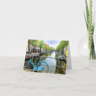 Amsterdamse wenskaarten bedankkaart