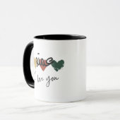 "Amto I Love You" Tante Arabe Café Mug (Devant gauche)
