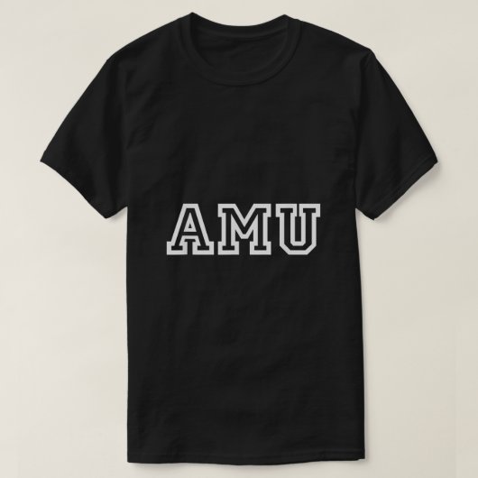 AMU Logo Sport Style1452 T-shirt (Design voorkant)