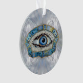 Amulet Geoden en kristallen voor het ogen van het Ornament (voorkant)