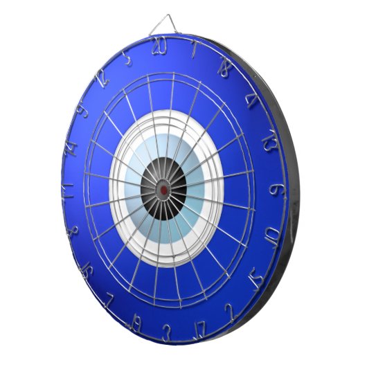 Amulet om het boze oog af te sluiten dartbord (Voorkant Rechts)