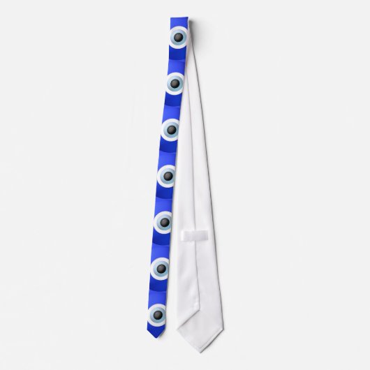 Amulet om het boze oog af te sluiten stropdas (Achterkant)
