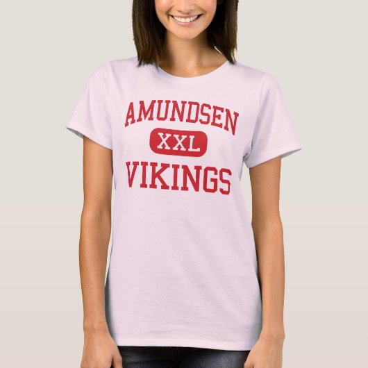 Amundsen - Vikings - High - Chicago Illinois T-shirt (Voorkant)