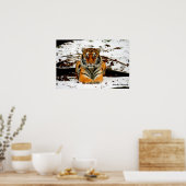 Amur Stare - Mara de Amur Tiger Poster (Keuken)