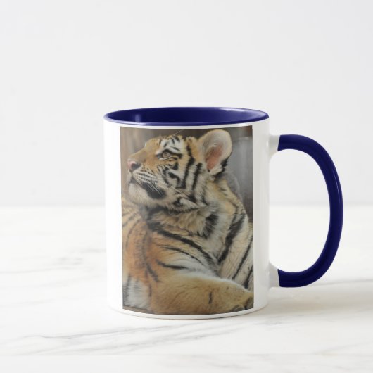 Amur Tiger Cub Mok (Rechts)