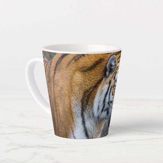 Amur Tiger Latte Mok (Linkerhoek)
