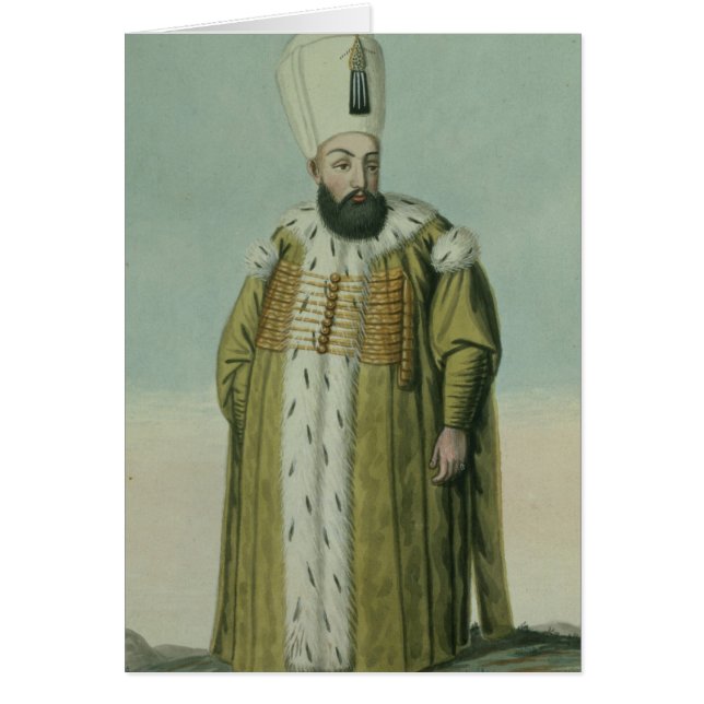 Amurath (Murad) III (1546-95) Sultan 1574-95, van (Voorkant)