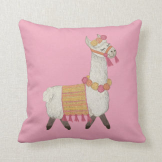 Amusant Alpaca chambre enfants lumineux coussin