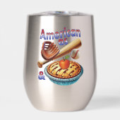 Amusant américain comme Baseball & Pomme Pie (Avant)