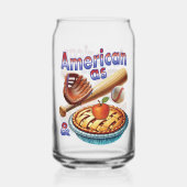 Amusant américain comme Baseball & Pomme Pie (Verso)
