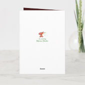 Amusant Ancien Plus Sage Carte Anniversaire Cute R (Dos)