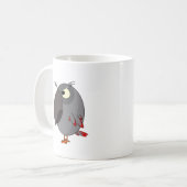Amusant Angry African Grey Parrot mug (Devant gauche)