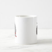 Amusant Angry African Grey Parrot mug (Centre)
