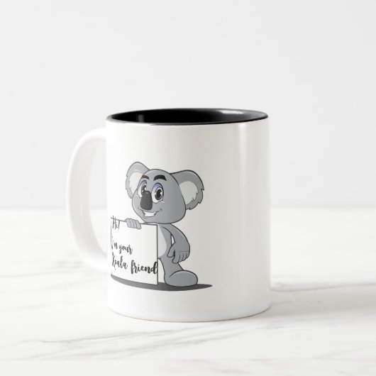 Amusant Animal Pun Coffee Coupe Cadeau Mug (Devant gauche)