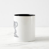 Amusant Animal Pun Coffee Coupe Cadeau Mug (Centre)