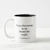 Amusant Anniversaire Humour Mug (Gauche)