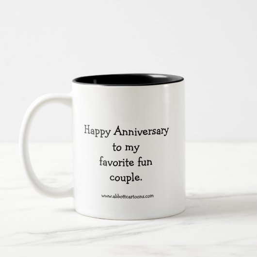 Amusant Anniversaire Humour Mug (Gauche)