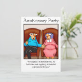 Amusant Anniversaire Invitation "Spectickles" (Debout devant)