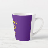 Amusant assistant latte mug (Droite)