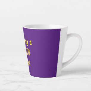Amusant assistant latte mug