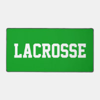 Amusant Athlétique Blanc Texte LACROSSE Sur Fond V