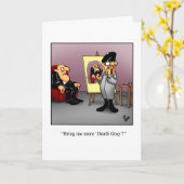 Amusant Au-Dessus De L'Humour Hill Carte Anniversa (Fleur jaune)