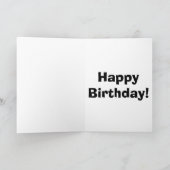 Amusant Au-Dessus De L'Humour Hill Carte Anniversa (Intérieur)