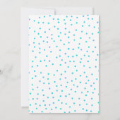 Amusant ballon coloré Anniversaire Fête Invitation (Dos)