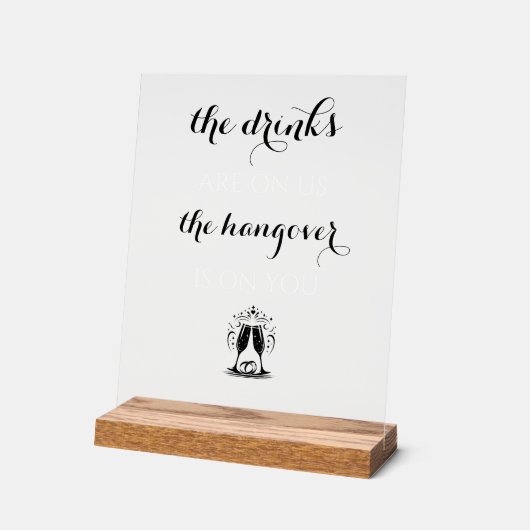 Amusant Bar Mariage (Angle)