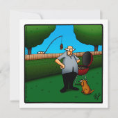 Amusant Barbecue Invitations Spectacles (Devant)