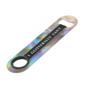 Amusant Boire Plaisanterie Faux Holographique Mono (Devant angulaire)