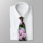 Amusant Bold Loud Rose Floral Cravate des hommes b (Attaché)