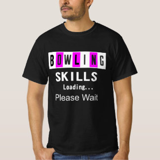 Amusant Bowling Shirts Bowling Skling Tshirt