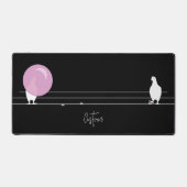 Amusant Bubblegum Birds on a Wire Black (Recto)