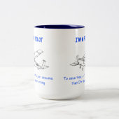 Amusant Cessna Pilot Mug (Centre)