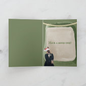 Amusant Chic Berger Allemand Salutation de vacance (Intérieur)