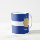 Amusant ! Classe 50 ans Réunion café tasse (Devant droit)