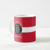 Amusant ! Classe 50 ans Réunion café tasse (Devant gauche)