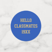 Amusant ! ! Classe Confetti table Réunion (Petit recto)