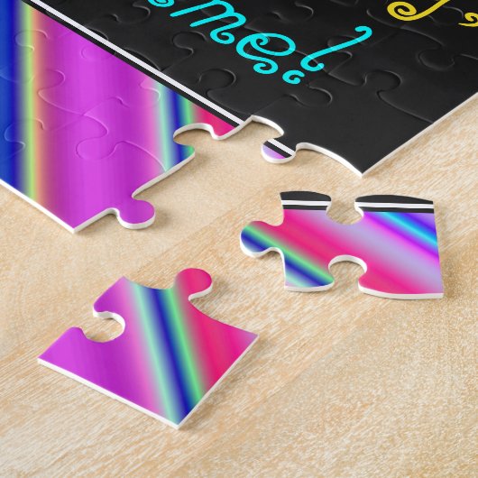 Amusant, coloré, Whimsical 51st Birthday Puzzle (Côté)