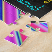 Amusant, coloré, Whimsical 77th Birthday Puzzle (Côté)