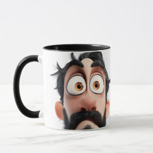 Amusant Conception de Mug Visage