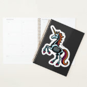 Amusant Cos de licorne de squelette pour les amour (Devant avec enveloppe)