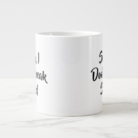 Amusant Cotravailleur Stupide Travailler Mug (Devant)