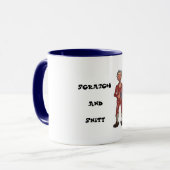 Amusant Cowboy Mug (Devant gauche)