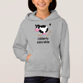 Amusant Cute Cow Pun Design de dessin (Devant)