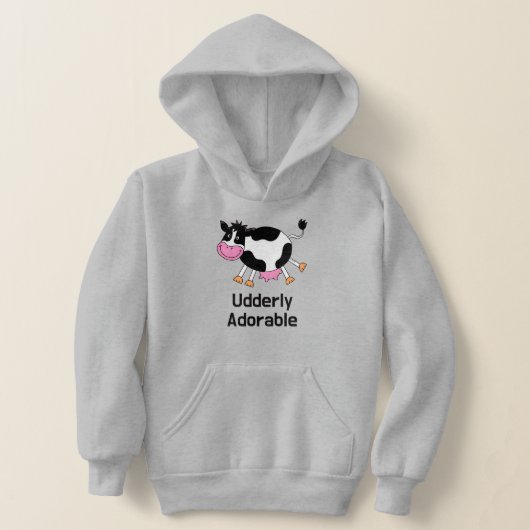 Amusant Cute Cow Pun Design de dessin (Poser)