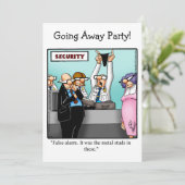 Amusant de s'éloigner des invitations de fête (Debout devant)